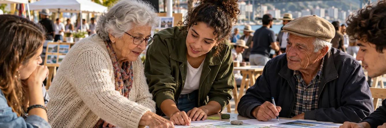 Entre generaciones · Festival de convivencia