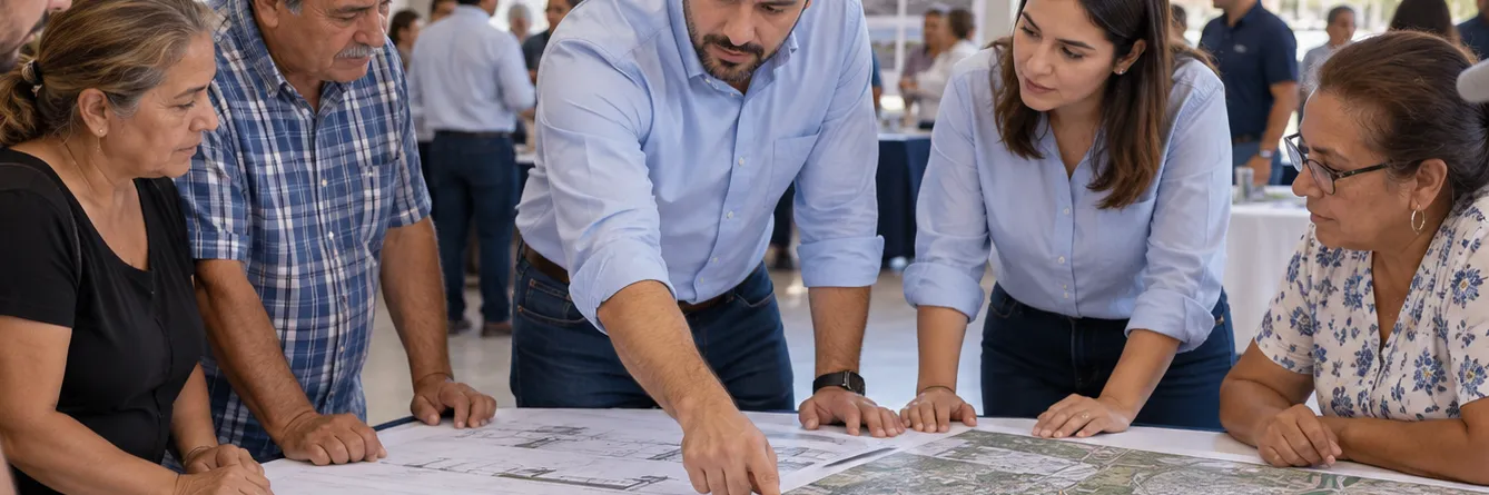 Obras que acercan · Presentación de proyectos vecinales