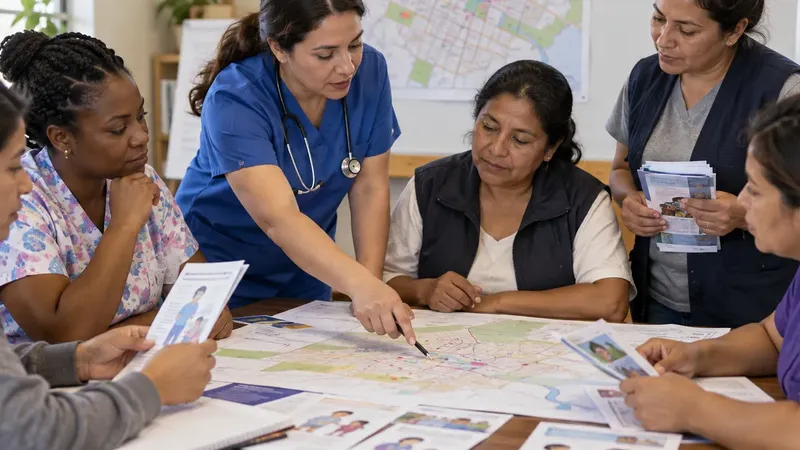 Cuidarnos en comunidad · Encuentro de promotores de salud