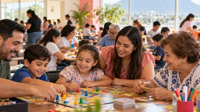 Jugar y conversar · Meetup de familias